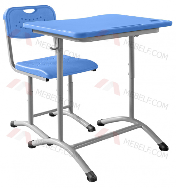 Школьный стол ШСТ11 и стул ШС02, синий